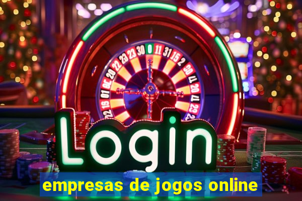 empresas de jogos online