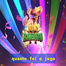 quanto foi o jogo do fluminense