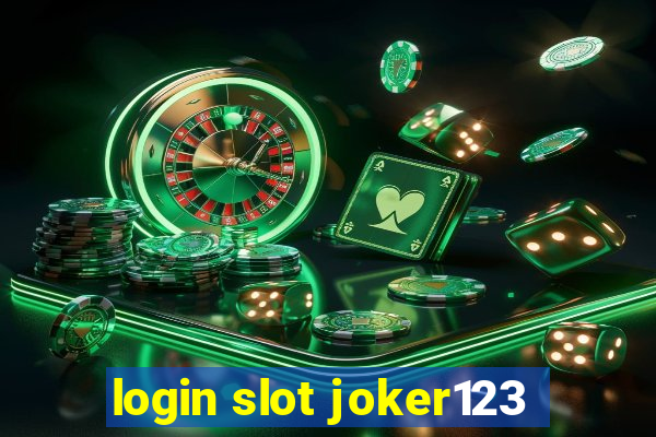 login slot joker123