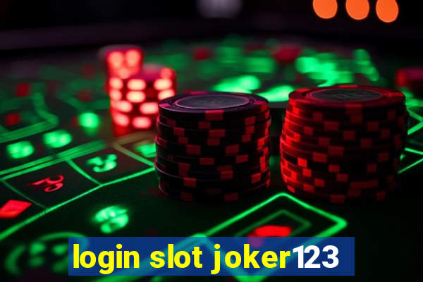 login slot joker123