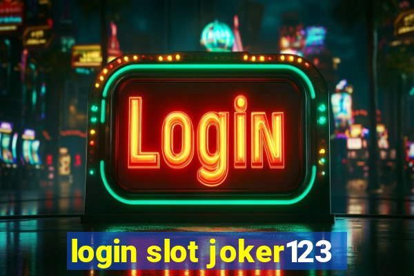 login slot joker123