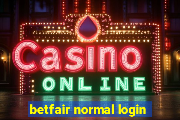 betfair normal login