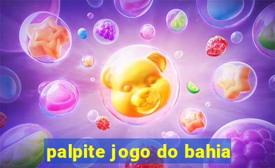 palpite jogo do bahia