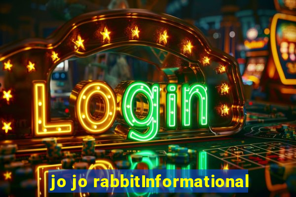 jo jo rabbitInformational