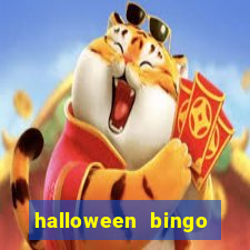 halloween bingo games for kids