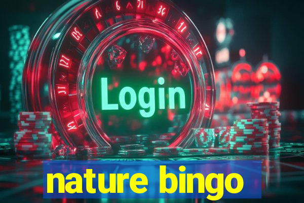 nature bingo