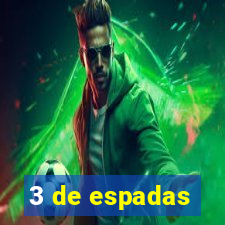 3 de espadas