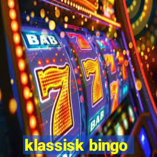 klassisk bingo