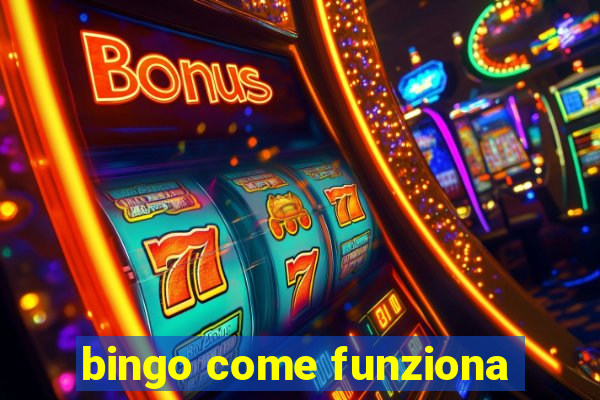 bingo come funziona