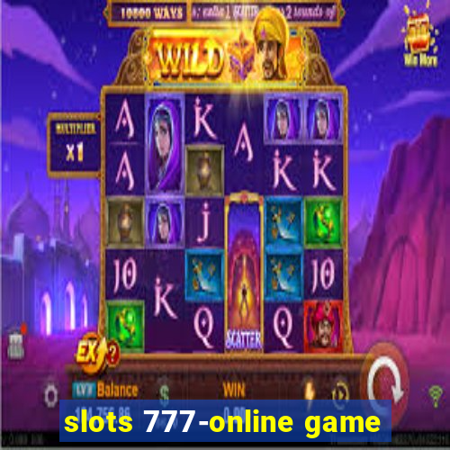 slots 777-online game