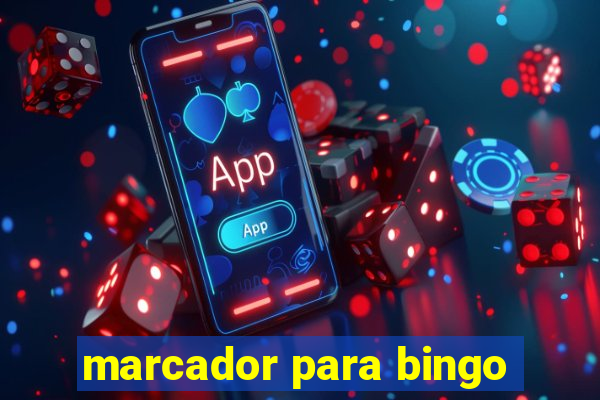 marcador para bingo