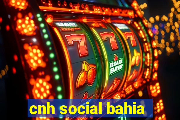 cnh social bahia