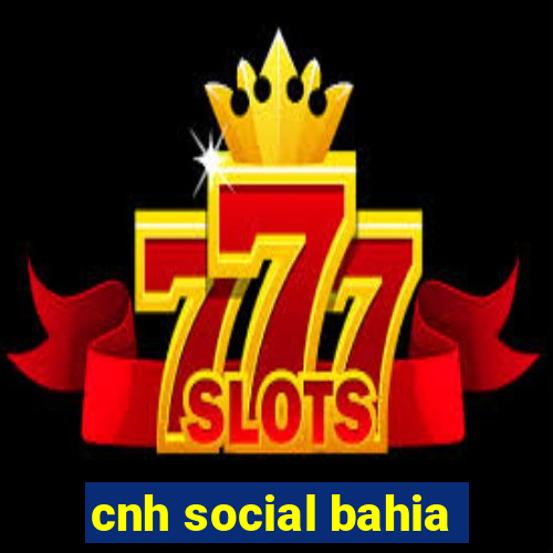 cnh social bahia