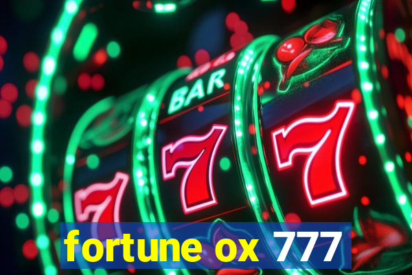 fortune ox 777