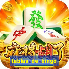 tablas de bingo para imprimir en excel