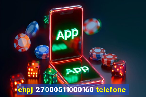 cnpj 27000511000160 telefone