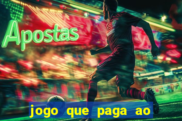 jogo que paga ao se cadastrar