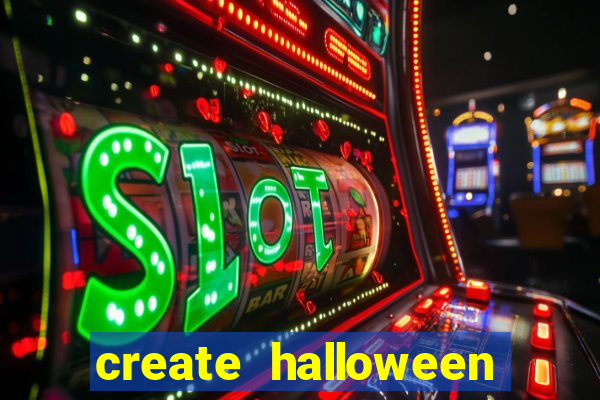 create halloween bingo card