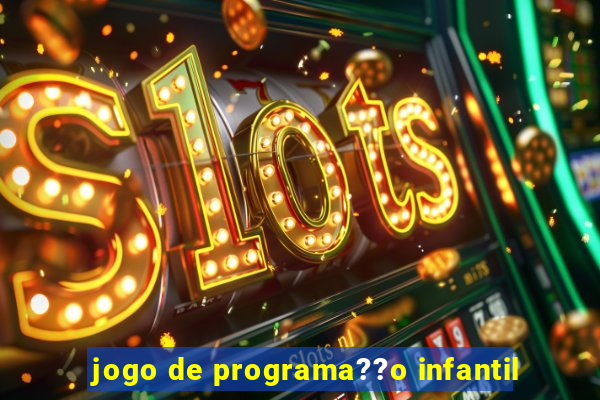 jogo de programa??o infantil