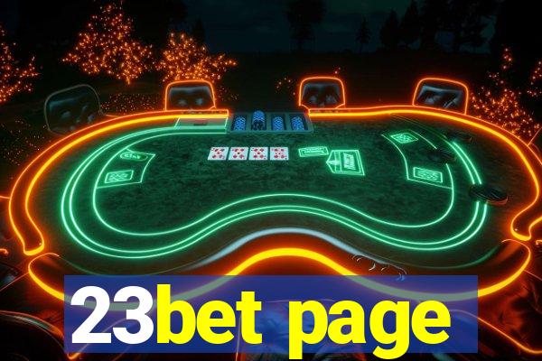 23bet page