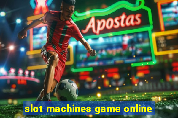 slot machines game online