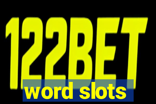 word slots