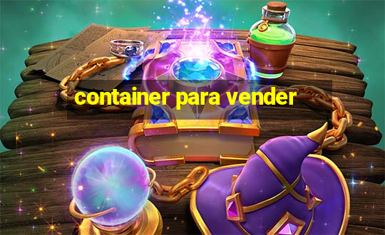 container para vender