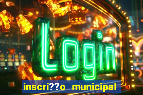 inscri??o municipal porto alegre