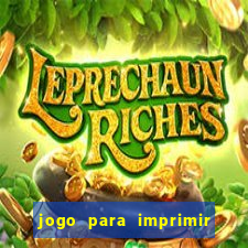 jogo para imprimir e montar