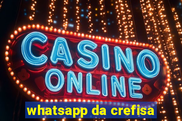 whatsapp da crefisa