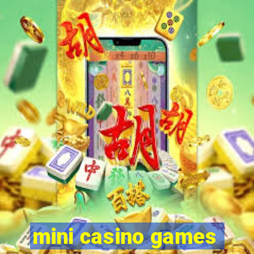 mini casino games