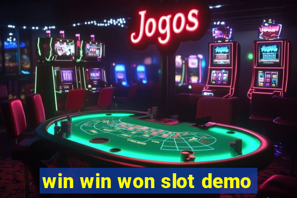 win win won slot demo