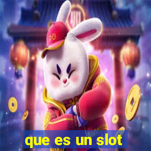 que es un slot