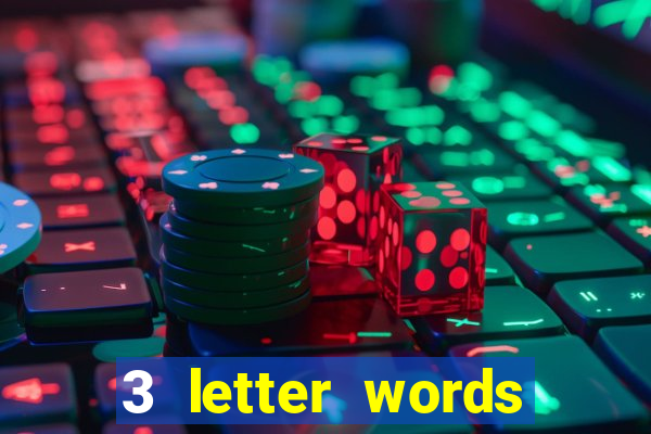 3 letter words from casino