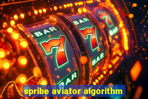 spribe aviator algorithm