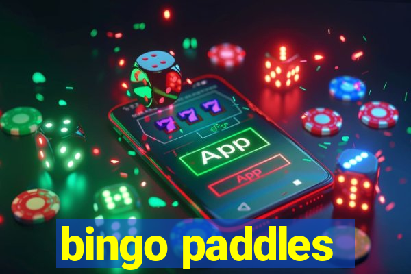 bingo paddles