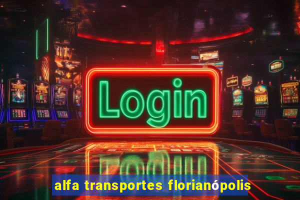 alfa transportes florianópolis