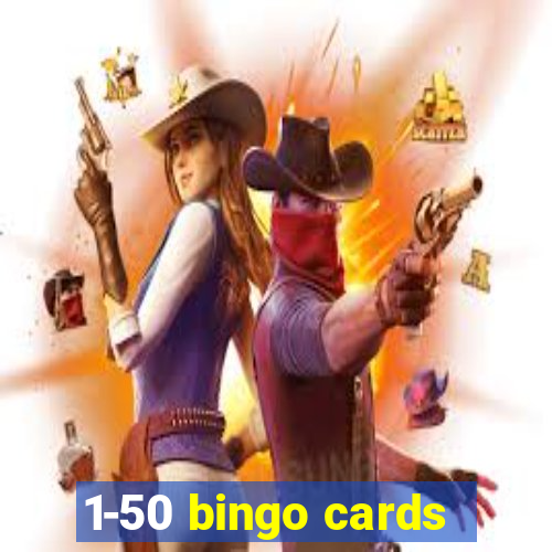 1-50 bingo cards