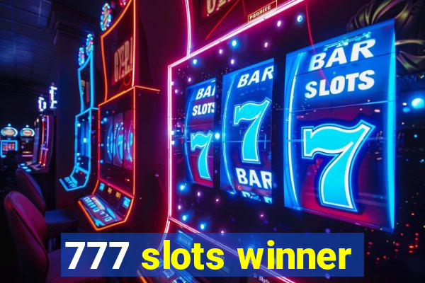 777 slots winner