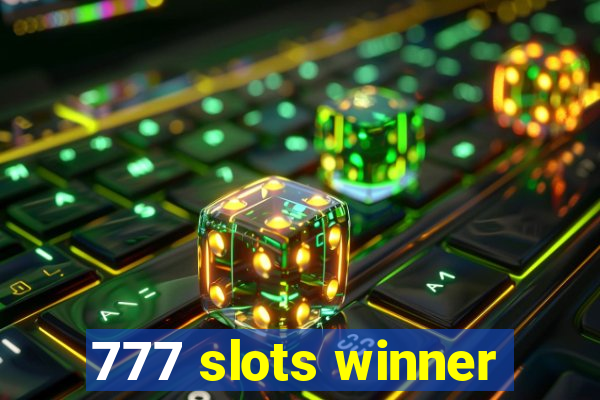 777 slots winner