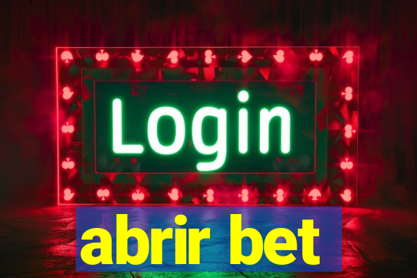 abrir bet