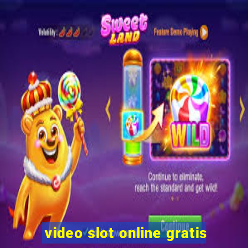 video slot online gratis