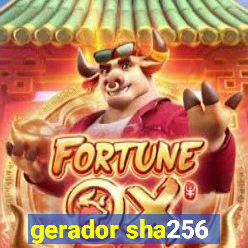 gerador sha256