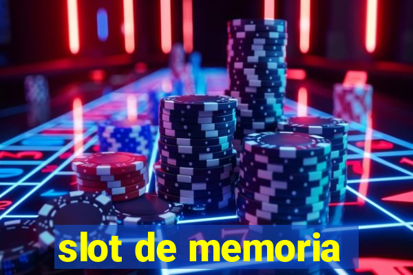 slot de memoria