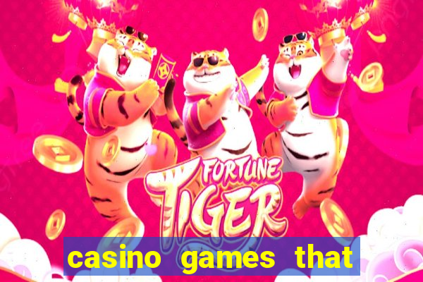 casino games that pay real money with no deposit