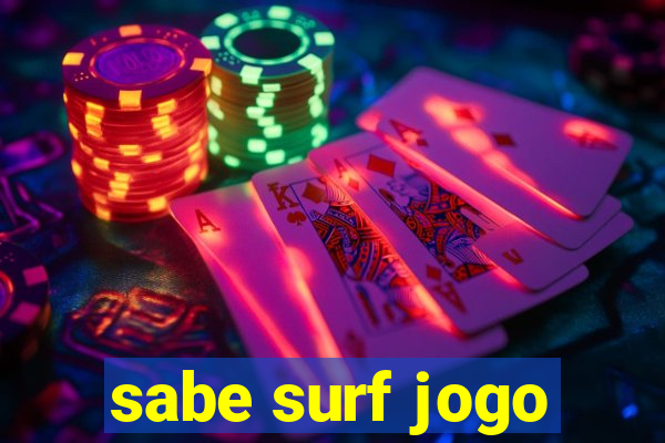 sabe surf jogo