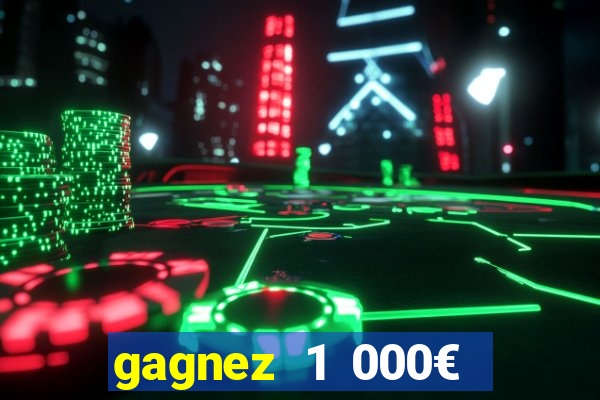 gagnez 1 000€ sur jow