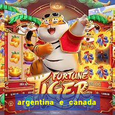 argentina e canada ao vivo