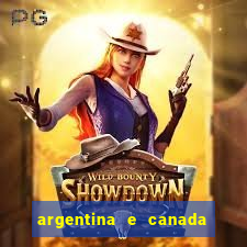 argentina e canada ao vivo