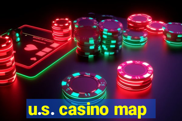 u.s. casino map